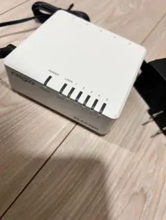 ELECOM EHC-605PA-NK ホワイト LANハブ