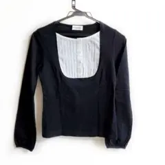 【LIME STONE】 切り替えカットソー☆ブラック