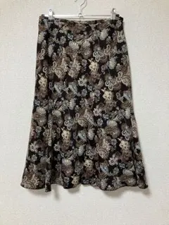 【Aylesbury】花柄フレアスカート(9号)