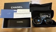 CHANEL 4008 c.123/78 サングラスイタリア製 - メルカリ
