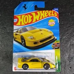 ホットウィール 『 フェラーリ F40 コンペティツィオーネ 』(黄色)のサムネイル