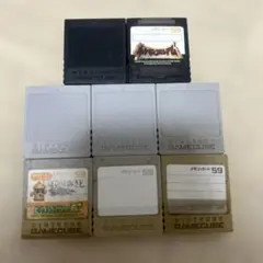 ゲームキューブ メモリーカード 8個セット まとめ売り gamecube