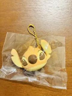 スティッチ パン型スクイーズ ディズニー キーホルダー