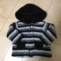 COMME CA ISM リバーシブルパーカー80センチ　上着　子供