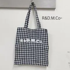 R&D.M.Co- オールドマンズテーラーリネンギンガムチェックトートバッグのサムネイル