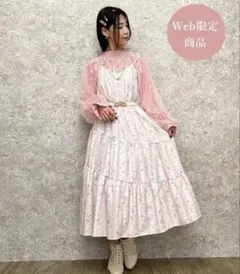 アクシーズファム桜柄ワンピース