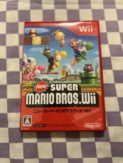 Wii ソフト　ニュースーパーマリオブラザーズ　美品