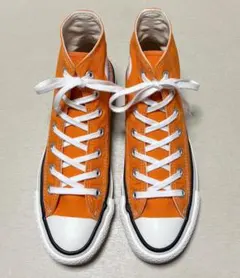 コンバース　日本製　オールスター J　オレンジ　HI　23.5cm