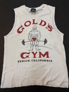 GOLD'S GYM リンガータンクトップ L ネイビー 横川尚隆 ゴールドジム