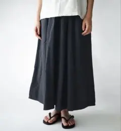 ichi-Antiquites**新品Linen Gather Skirt - メルカリ