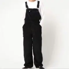 大人気　Levis silverTab コーデュロイ オーバーオール 黒S