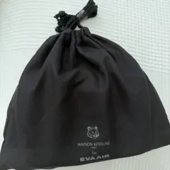 エバー航空 メゾンキツネ M Lビジネスクラス パジャマ グレー 黒