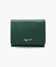 agnes b. 二つ折り財布 ダークグリーンのサムネイル