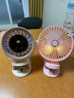 Digital Display Clip on Fan 2個セットのサムネイル