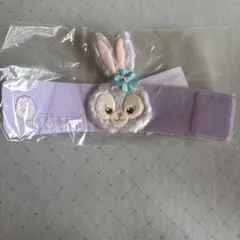 ウサギデザインの薄紫カチューシャ