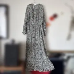 UNITED ARROWS レオパード マキシ丈 ワンピース サイズ38