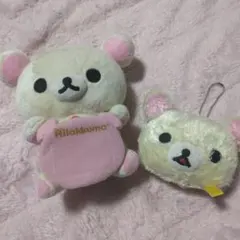 リラックマ ぬいぐるみセット 約15cm 約10cm