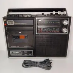 aiwa ラジオカセットレコーダー TPR-301昭和レトロ　コード　マイク付き 2026年最新】Yahoo!オークション -aiwa tprの中古品・新品・未使用品一覧