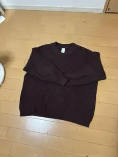 Casper John 赤色ニット