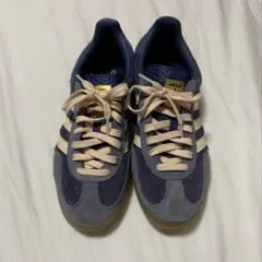 定番 大人気 adidas gazelle indoor スニーカー ブルー