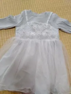 プティマイン　チュールドッキングワンピース　90