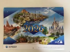 2026年ディズニー壁掛けカレンダー　BIPROGY ビプロジー(旧ユニシス) 東京ディズニーリゾート壁掛けカレンダー BIPROGY 2026年 令和8年