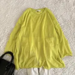 25SS✨綺麗カラー✨ジャーナルスタンダードレリューム　サマーニットプルオーバーのサムネイル