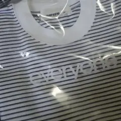 everyone back logo og border long sleeve