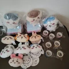 匿名配送！ちいかわ　ぴたれすと　マスコット　ミニがま口ポーチ　マスキングテープ