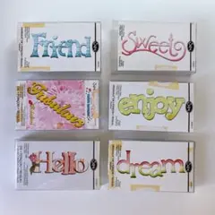 ◉シジックスカッティングダイ6個セット