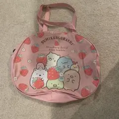 すみっコぐらし 喫茶すみっコ いちごフェア トートバッグ