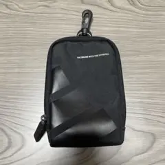 adidas アディダス ポーチ スマホ入れ フック付き