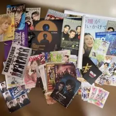 雑誌　ポスター　チラシ　クリアファイル　等　芸能人グッズ