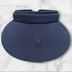 RalphLauren POLO GOLF バイザー 美品 サンバイザー 紺
