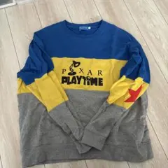 PIXAR PLAYTIME 長袖トレーナー Lサイズのサムネイル