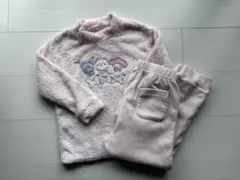 ユニクロ　ちいかわ　サンリオ　フリースパジャマ　120