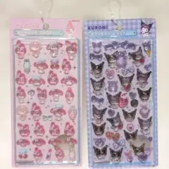 ボンボンドロップシール　マイメロディ　クロミ　新品未開封　２種セット