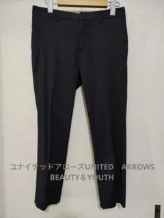 UNITED ARROWS ユナイテッドアローズ ブラックパンツ 黒パンツ