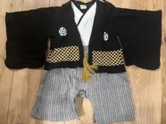 袴　ロンパース　chil2 80センチ　綿100%