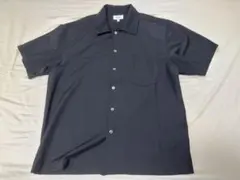 BONBON BLUETOWN TOKYO 50ウール・オープンカラーシャツ L