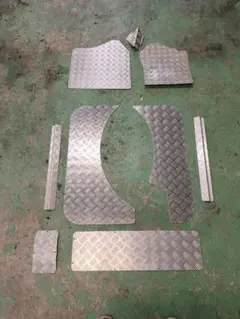 ジムニーJA22JA12 JB32 アルミ削り出し メーター エアコンリング