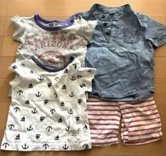 OLD NAVY ベビー服 トップス tシャツ パンツ 4点セット 6-12M