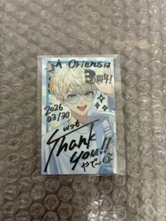 にじさんじ　緋八マナ　チェキ風カード　オリエンス