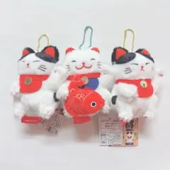 福招き猫のニャン吉弐LMC ニャ太郎 フク助