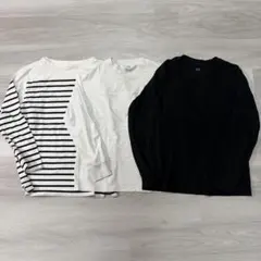 UNIQLO ロンT 3点セット 長袖Tシャツ まとめ売り