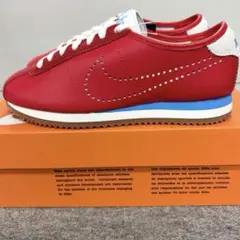 新品 NIKE ナイキ コルテッツ レザー ローカット スニーカー 赤 23