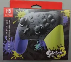 ニンテンドーSwitch Splatoon 3 プロコン　純正　新品　⑨