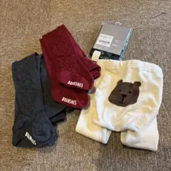 gap くま タイツ 12-24