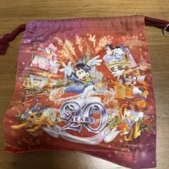ディズニーランド20周年　巾着