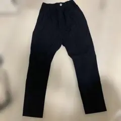devirock 黒 ロングパンツ 後ろポケット付き
